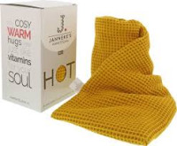 Warmtesjaal oker